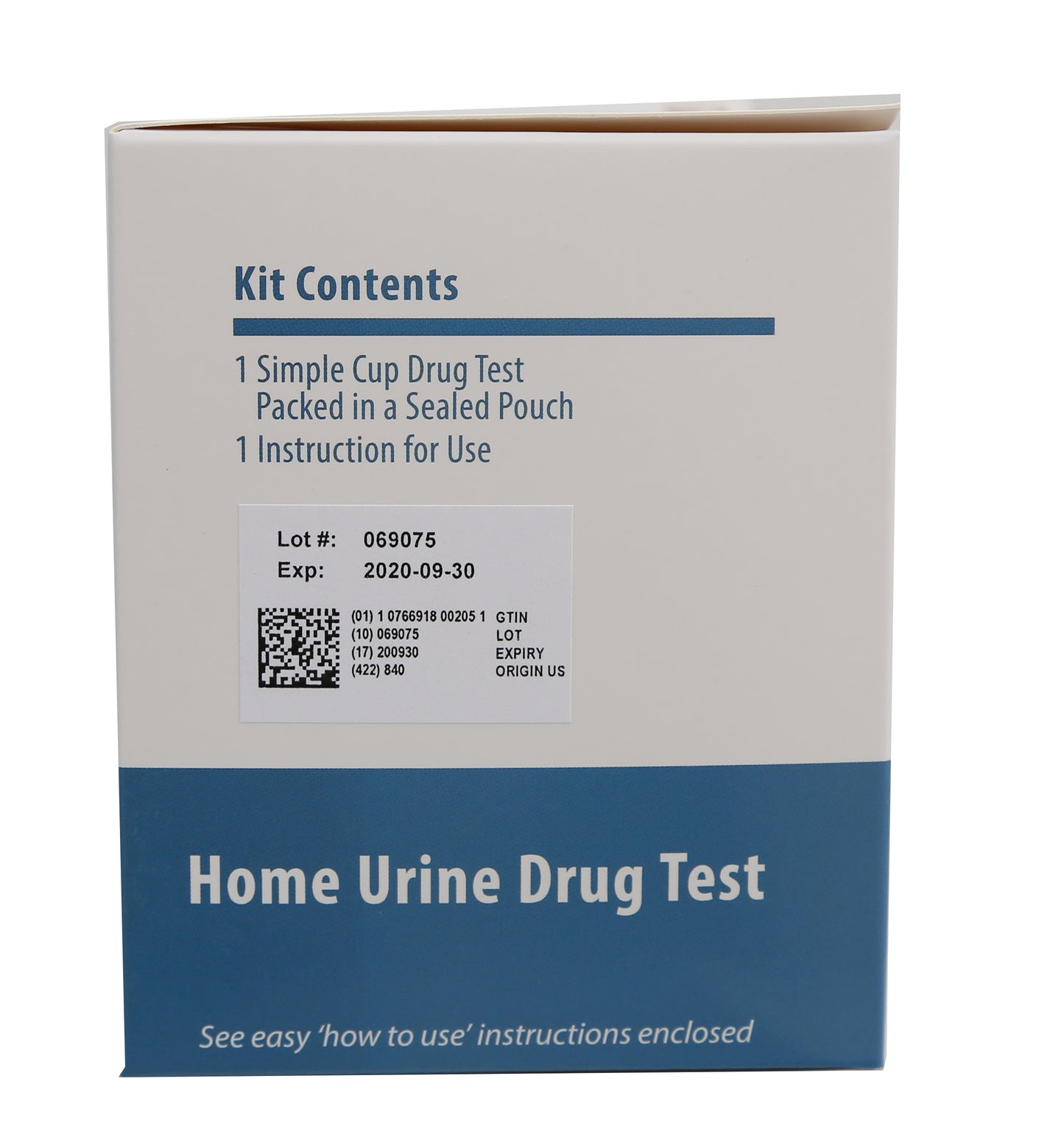 Instant-view® PLUS Simple Cup THC Home Test - Rapid One Step Test