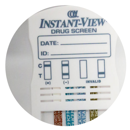 Instant-view® Multi-Drug Urine Tests - 10 Drug (25 Devices) - Rapid One Step Test