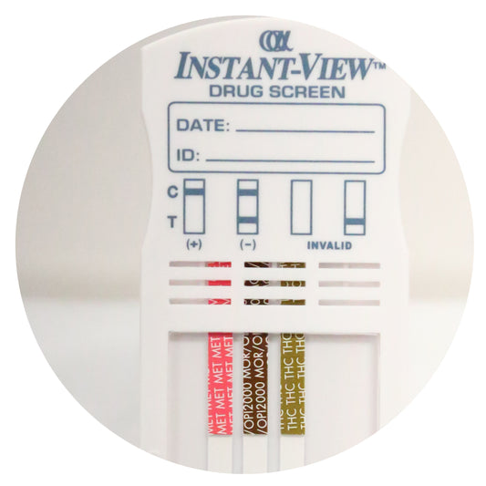 Instant-view® Multi-Drug Urine Tests - 7 Drug (25 Devices) - Rapid One Step Test