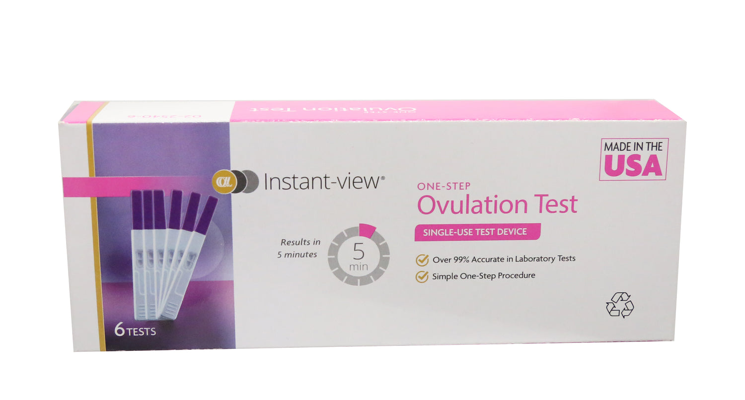 Instant-view® LH Ovulation Urine Test (6 Devices) - Rapid One Step Test